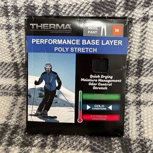 Men's Black Performance Base Layer